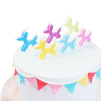 Candle Set - Balloon Dogs